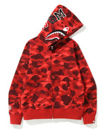Load image into Gallery viewer, Red Bape full zip Hoodie

