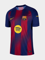 Load image into Gallery viewer, Nike Mens Barcelona Home 25/26 Blue/Red Stadium Jersey - 0000Art
