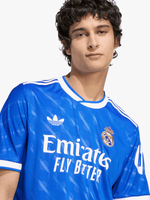 Load image into Gallery viewer, adidas Mens Real Madrid 3rd 25/26 Light Blue Stadium Jersey
