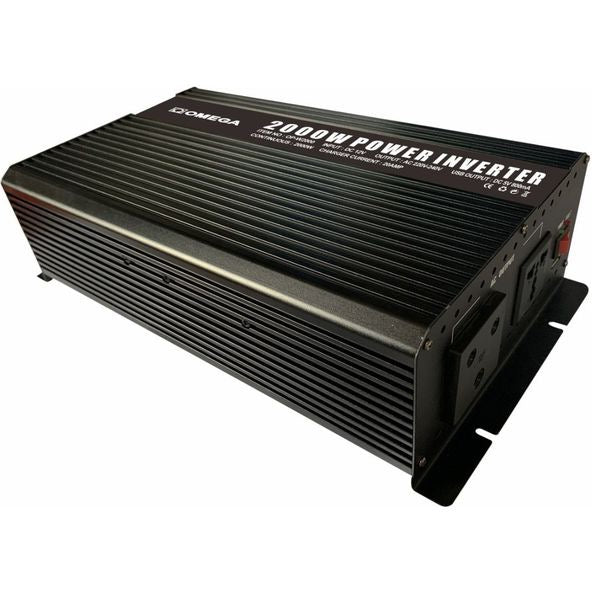 Omega OP-W2000 Power Inverter - Home Emergency or Car Installation