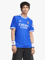 Load image into Gallery viewer, adidas Mens Real Madrid 3rd 25/26 Light Blue Stadium Jersey
