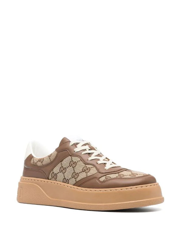 GG embossed low-top sneakers