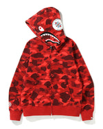 Load image into Gallery viewer, Red Bape full zip Hoodie
