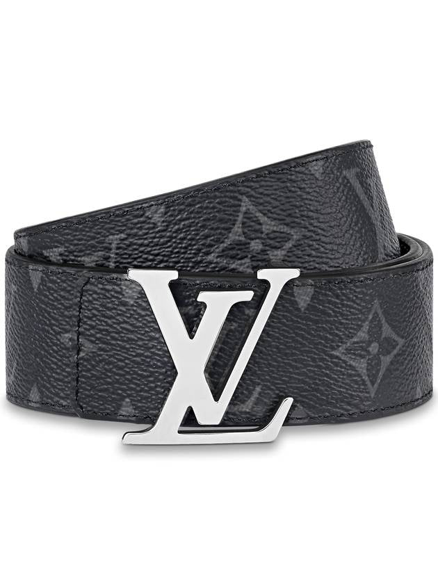 LV Initiales 35mm Reversible Belt Black (one size fit all )