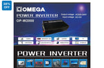 Load image into Gallery viewer, Omega OP-W2000 Power Inverter - Home Emergency or Car Installation
