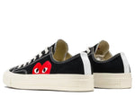 Load image into Gallery viewer, COMME DES GARÇONS PLAY X CONVERSE CHUCK 70 OX ‘BLACK’
