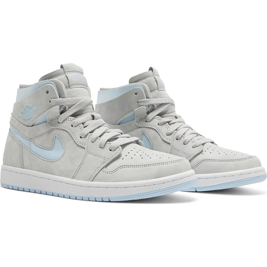 Bargain Deal - Air Jordan 1 - High- Zoom Comfort - Cool Grey Light Blue