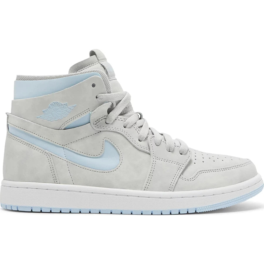 Bargain Deal - Air Jordan 1 - High- Zoom Comfort - Cool Grey Light Blue