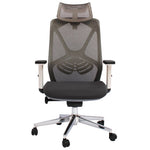 Load image into Gallery viewer, Bistro Office Chair, Grey / white Colour - 0000Art
