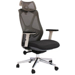 Load image into Gallery viewer, Bistro Office Chair, Grey / white Colour - 0000Art
