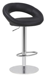 Load image into Gallery viewer, Faux Leather Swivel Cut-out Bar Stool
