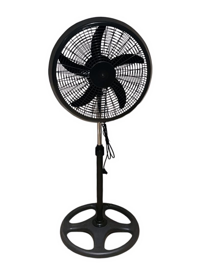 Pack of 2- 18" Energy Saving Floor Stand Fan 60W- Black