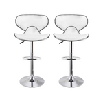 Load image into Gallery viewer, M1000 S Curved Barstools with Gear Lift - White
