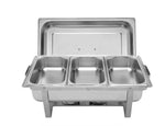 Load image into Gallery viewer, Food Warming Triple Pan Chafing Dish - 0000Art
