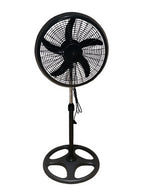 Load image into Gallery viewer, Pack of 2- 18&quot; Energy Saving Floor Stand Fan 60W- Black
