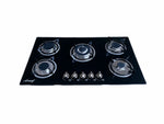Load image into Gallery viewer, Aruif Built-In Tempered Glass Countertop 5 Burner Gas Hob 880mmx510mm
