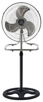 Load image into Gallery viewer, Pedestal Metal Fan Electric Fan 18 Inch Set of 2
