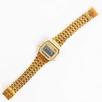 Load image into Gallery viewer, Retro Classic Design Steel Digital Wristwatch (gold )-0000Art-
