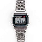 Load image into Gallery viewer, Retro Classic Design Steel Digital Wristwatch (silver)-0000Art-
