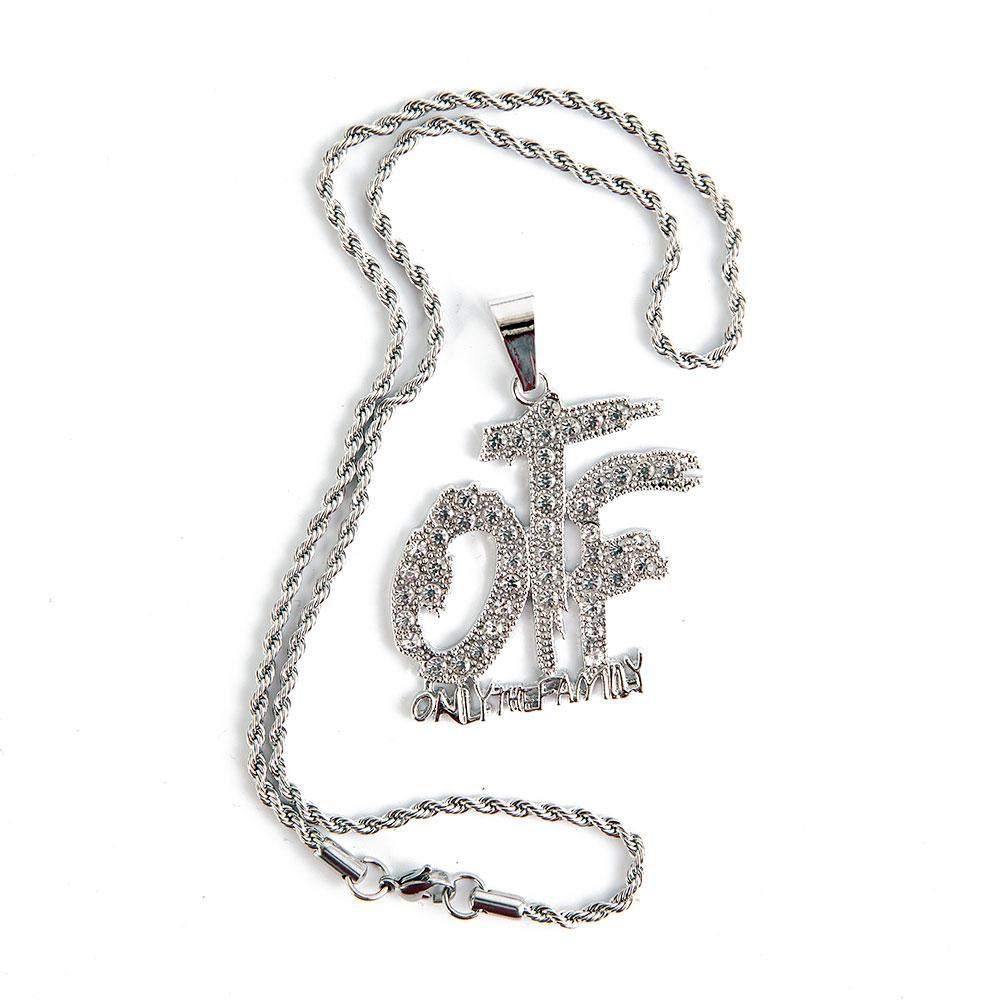 OFT Only The Family Necklace in zirconia jewels-0000Art-