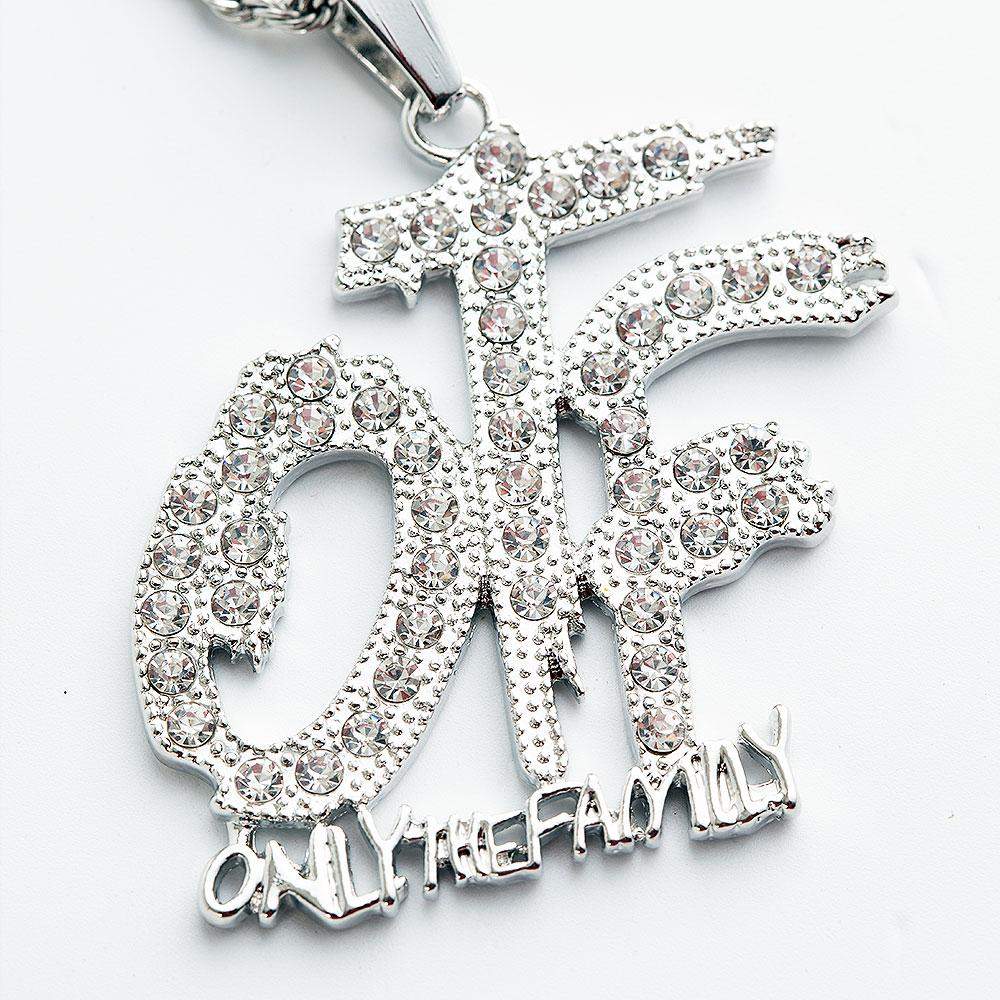 OFT Only The Family Necklace in zirconia jewels-0000Art-