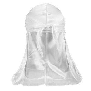 White Silky Durag-0000Art-