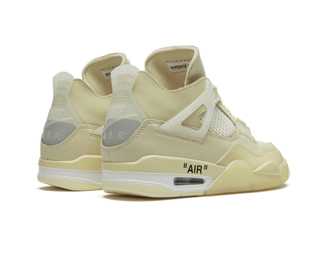 Air Jordan 4 X Off White Sail