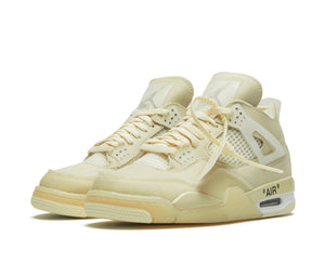 Air Jordan 4 X Off White Sail