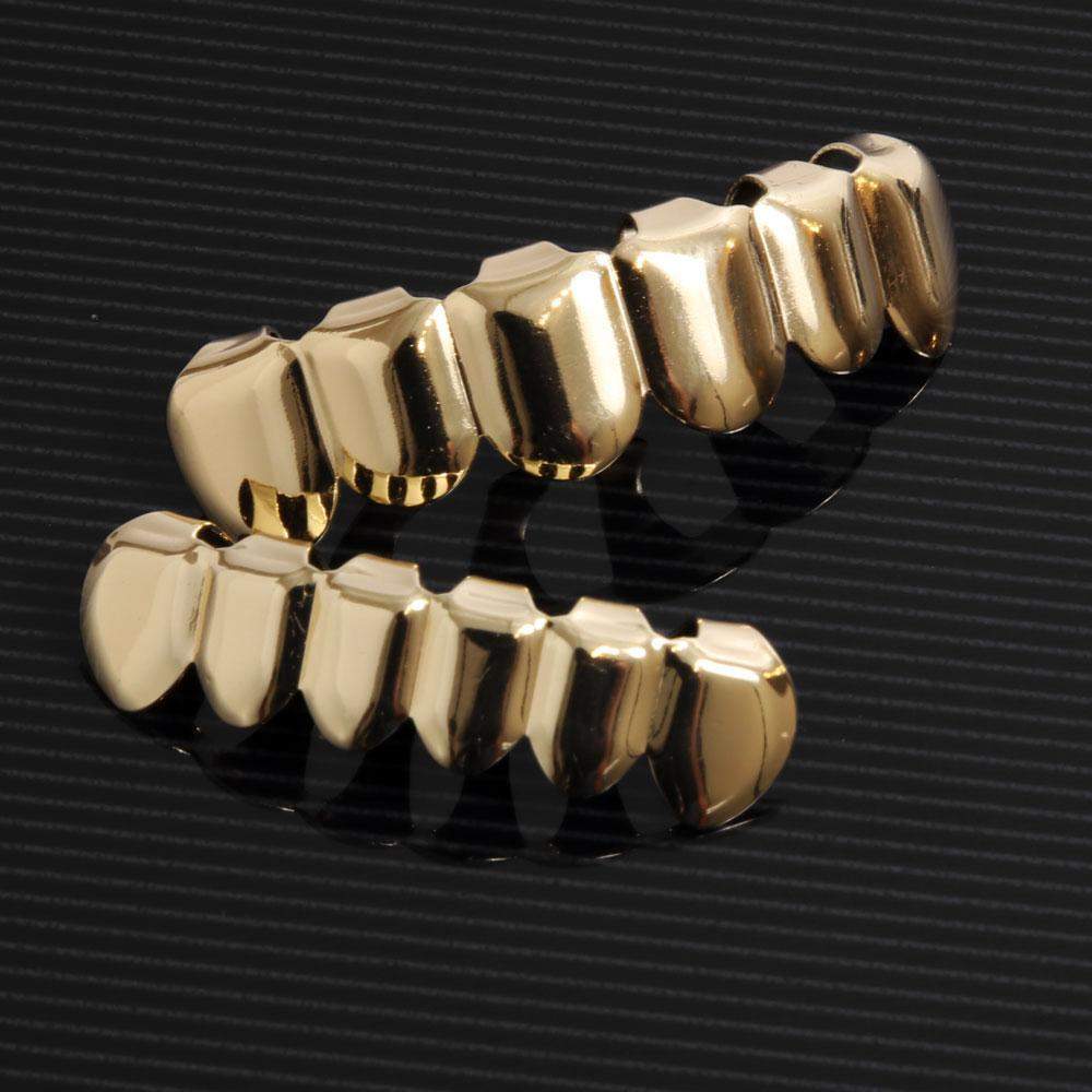 Plain Gold Grills - 0000Art