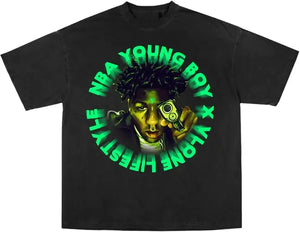 Young boy NBA X VLONE Cross road T-shirt