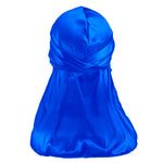 Load image into Gallery viewer, Blue Silky Durag - 0000Art
