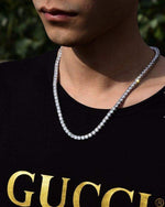 Load image into Gallery viewer, Tennis Chain-0000Art-Mr price, superbalist, shein, men's necklace, women's necklace personalised jewellery-diamond jewellery-fashion accessory-jewelry stores-jewelry stores near me-pearl necklace- choker necklace-gold jewellery-jewellery set-body jewelry-men's jewelry-nose stud-opal engagement ring-polymer clay earrings-lovisa online-jewellery online-long earrings-the jeweller-stainless steel jewelry-Gucci Jwelry

