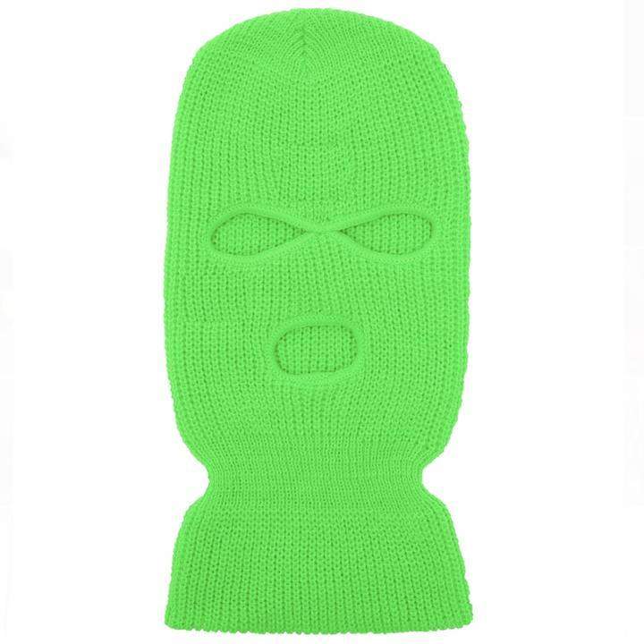 Lumo Green Ski Mask-0000Art-