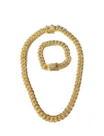 Load image into Gallery viewer, Combo Cuban link + Bracelet - 0000Art
