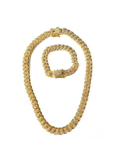 Combo Cuban link + Bracelet - 0000Art