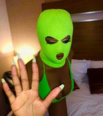 Load image into Gallery viewer, Lumo Green Ski Mask-0000Art-
